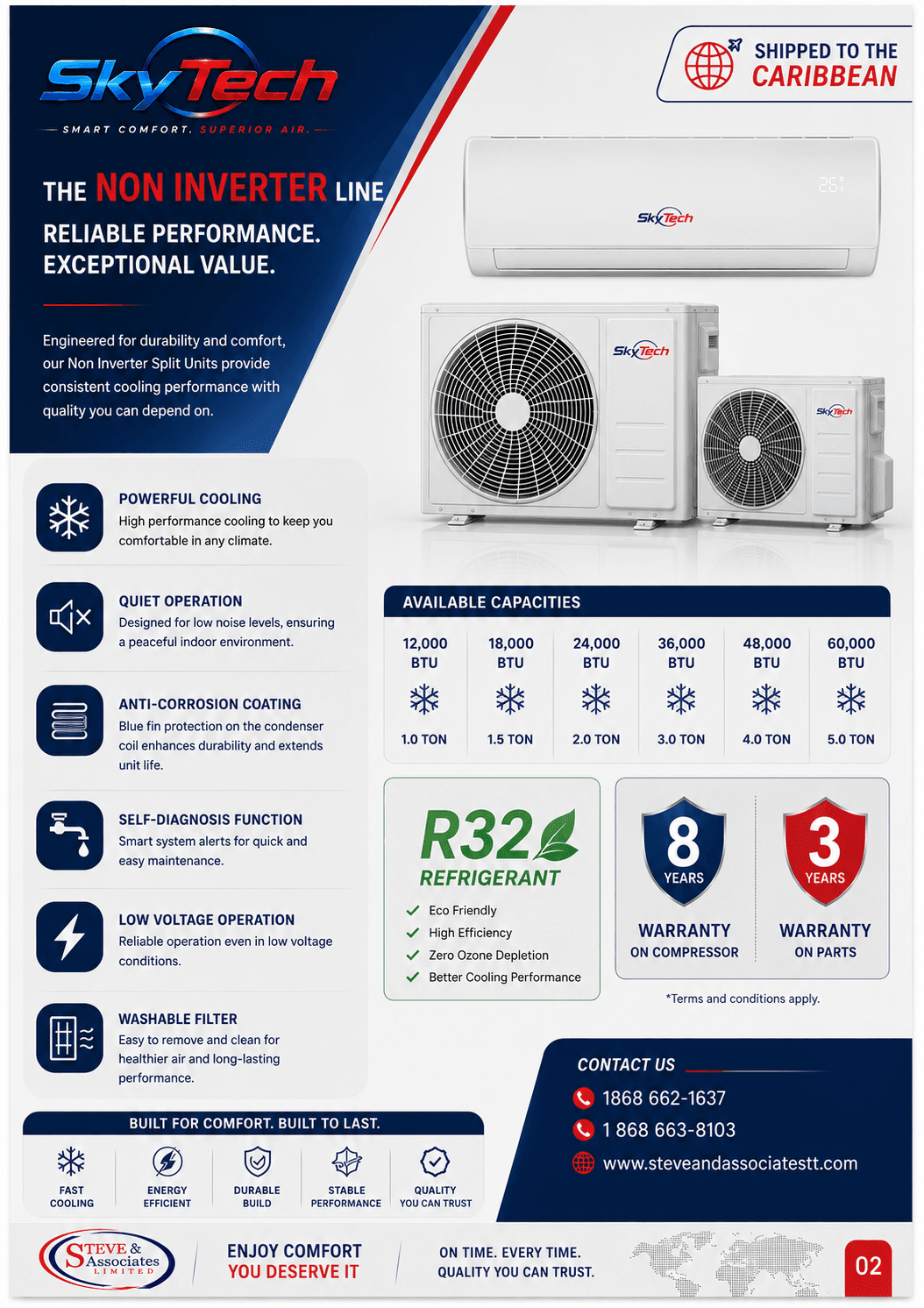 SKYTECH product brochure page 2